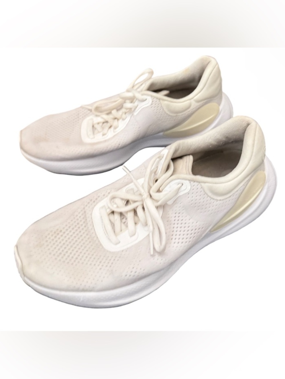 Lululemon Beyondfeel Run White Running Shoes Men’s US 9 Athletic Sneakers